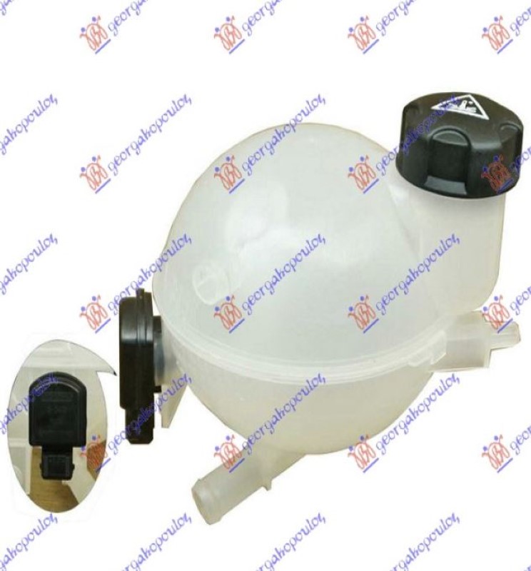 ΔΟΧΕΙΟ ΝΕΡΟΥ ΨΥΓΕΙΟΥ (ΜΕ ΑΙΣΘΗΤΗΡΑ ΣΤΑΘΜΗΣ) (1 ΣΩΛΗΝΑΚΙ ΕΞΟΔΟΥ)