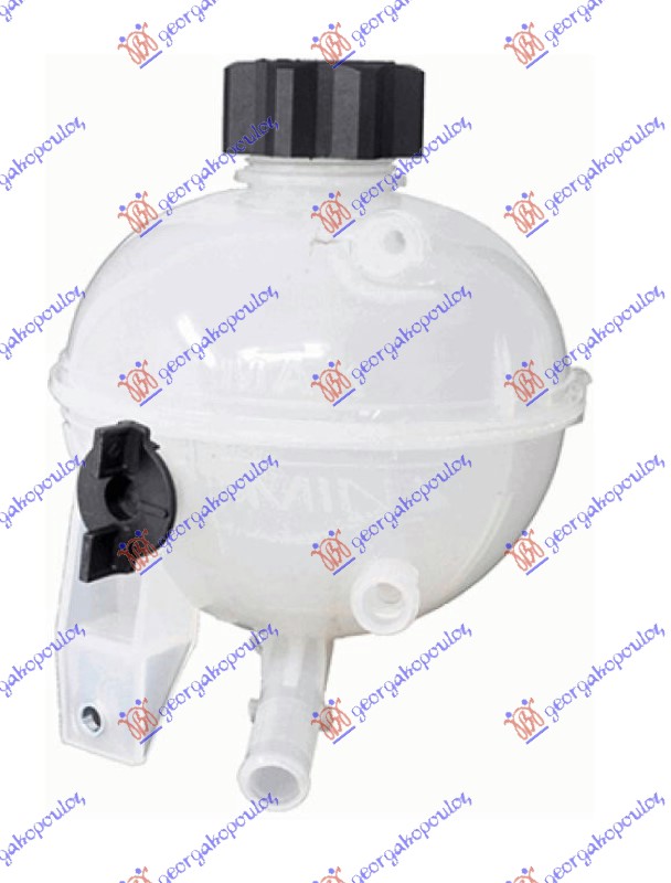 ΔΟΧΕΙΟ ΝΕΡΟΥ ΨΥΓΕΙΟΥ (ΜΕ ΤΡΥΠΑ ΓΙΑ ΑΙΣΘΗΤΗΡΑ ΣΤΑΘΜΗΣ) (2 ΣΩΛΗΝΑΚΙΑ ΕΞΟΔΟΥ) (ΜΕ ΤΑΠΑ)