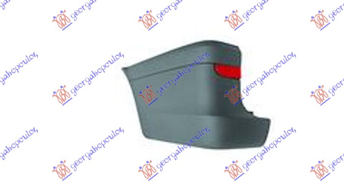 ΑΚΡΟ ΠΡΟΦΥΛΑΚΤΗΡΑ ΠΙΣΩ ΒΑΦΟΜΕΝΟ ΚΟΜΠΛΕ ΜΕ ΑΝΤΑΝΑΚΛΑΣΤΙΚΟ (ΜΑΚΡΥ ΣΑΣΙ) ΔΕΞ