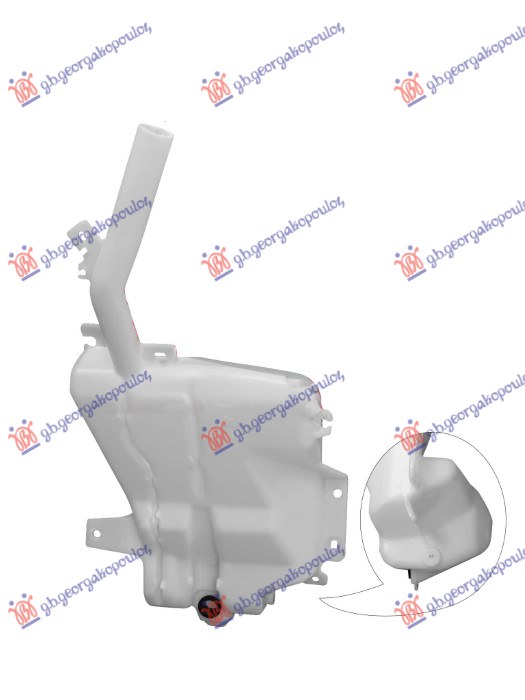 ΔΟΧΕΙΟ ΝΕΡΟΥ ΥΑΛΟΚΑΘΑΡΙΣΤΗΡΩΝ (ΧΩΡΙΣ ΠΙΤΣΙΛΙΣΤΗΡΙΑ ΦΑΝΩΝ)