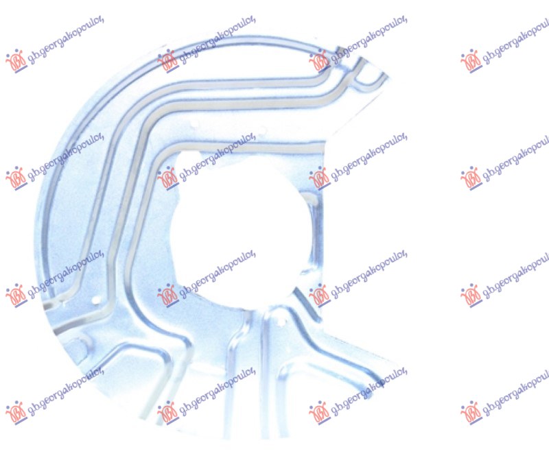 ΕΛΑΣΜΑ ΔΙΣΚΟΠΛΑΚΑΣ ΕΜΠΡΟΣ (ΔΙΣΚΟΠΛΑΚΑ 325ΜΜ) (ΑΛΟΥΜΙΝΙΟ) ΔΕΞ