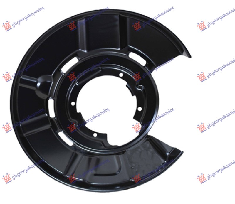 ΕΛΑΣΜΑ ΔΙΣΚΟΠΛΑΚΑΣ ΠΙΣΩ (ΔΙΣΚΟΠΛΑΚΑ 350ΜΜ) (ΑΛΟΥΜΙΝΙΟ) ΔΕΞ