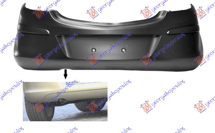 ΠΡΟΦΥΛΑΚΤΗΡΑΣ ΠΙΣΩ 5Π (ΜΕ ΚΡΥΦΗ ΓΥΡΙΣΤΗ ΕΞΑΤΜΙΣΗ) (Α ΠΟΙΟΤΗΤΑ)