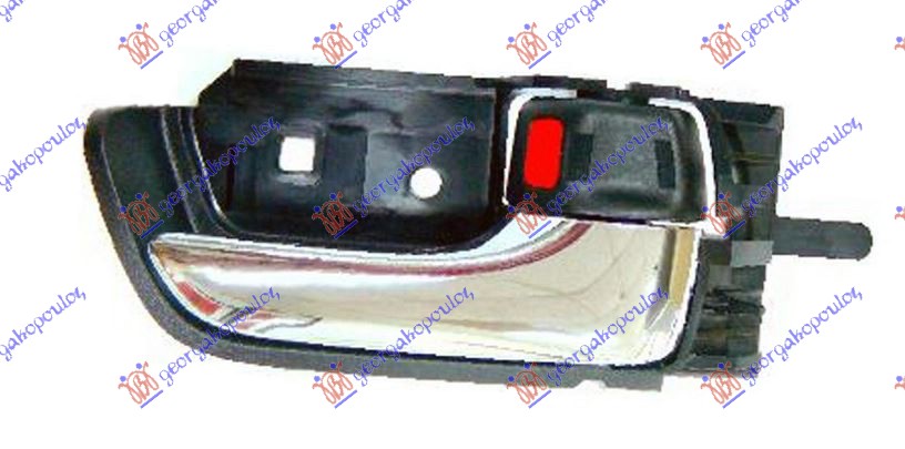 ΧΕΡΟΥΛΙ ΠΟΡΤΑΣ ΕΜΠΡΟΣ-ΠΙΣΩ ΕΣΩ ΧΡΩΜΙΟ/ΜΑΥΡΟ ΔΕΞ