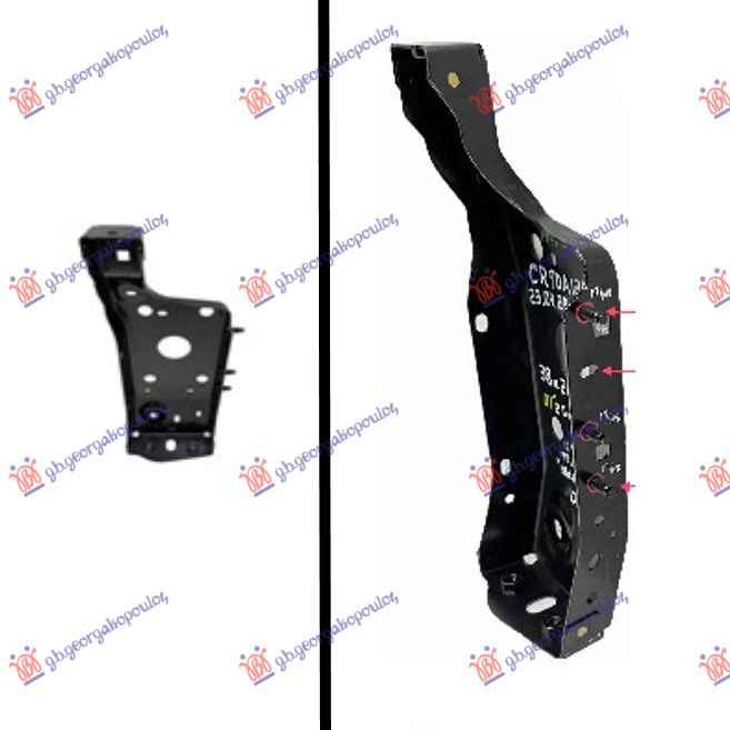 ΛΑΜΑΡΙΝΑ ΜΕΤΩΠΗΣ ΚΑΘΕΤΗ (ΜΕ 3 ΒΙΔΕΣ) ΑΡ