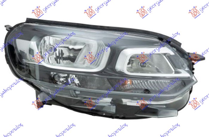 ΦΑΝΟΣ ΕΜΠΡΟΣ ΗΛΕΚΤΡΙΚΟΣ (HELLA) ΔΕΞ