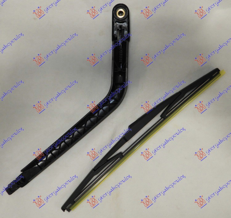 ΥΑΛΟΚΑΘΑΡΙΣΤΗΡΑΣ ΠΙΣΩ ΜΕ ΜΠΡΑΤΣΟ  350mm