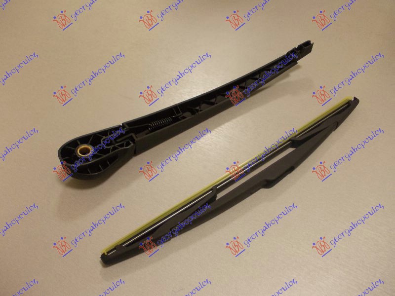 ΥΑΛΟΚΑΘΑΡΙΣΤΗΡΑΣ ΠΙΣΩ ΜΕ ΜΠΡΑΤΣΟ  S.W . 350mm