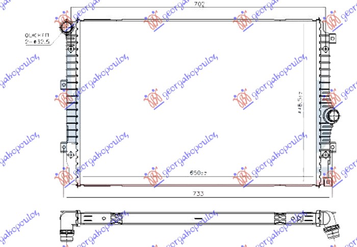 ΨΥΓΕΙΟ 1.4 TSiΒΕΝΖΙΝΗ - 2.0 TDi ΠΕΤΡΕΛΑΙΟ (650x450x32)