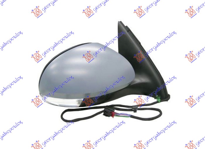 ΚΑΘΡΕΦΤΗΣ ΗΛΕΚΤΡΙΚΟΣ ΘΕΡΜΑΙΝΟΜΕΝΟΣ ΒΑΦΟΜΕΝΟΣ (ΜΕ ΦΛΑΣ) (CONVEX GLASS) ΔΕΞ