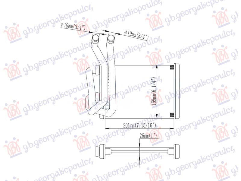 ΨΥΓΕΙΟ ΚΑΛΟΡΙΦΕΡ 3.5 ΒΕΝΖΙΝΗ (200x160)