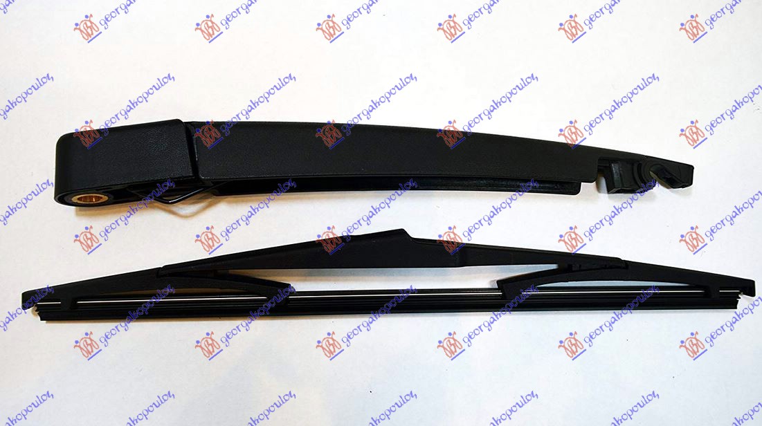 ΥΑΛΟΚΑΘΑΡΙΣΤΗΡΑΣ ΠΙΣΩ ΜΕ ΜΠΡΑΤΣΟ  305mm