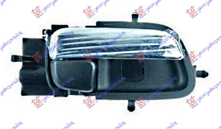 ΧΕΡΟΥΛΙ ΠΟΡΤΑΣ ΕΜΠΡΟΣ/ΠΙΣΩ ΕΣΩ (ΧΡΩΜΙΟ-ΚΑΦΕ) (Γ) ΔΕΞ