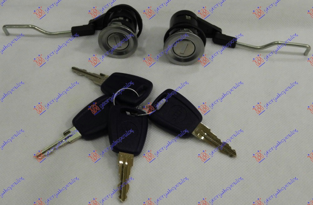 ΑΦΑΛΟΙ ΠΟΡΤΑΣ 5Π (2 ΑΦΑΛΟΙ ΚΟΜΠΛΕ ΜΕ ΘΗΚΗ + 4 ΚΛΕΙΔΙΑ)