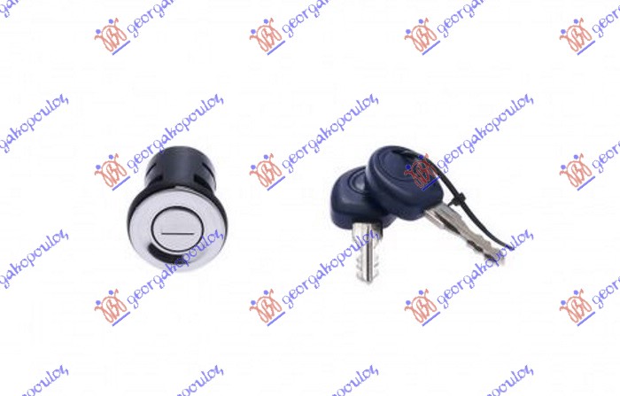 ΑΦΑΛΟΣ ΠΟΡΤΑΣ 3/5Π (1 ΑΦΑΛΟΣ + 2 ΚΛΕΙΔΙΑ) ΑΡ