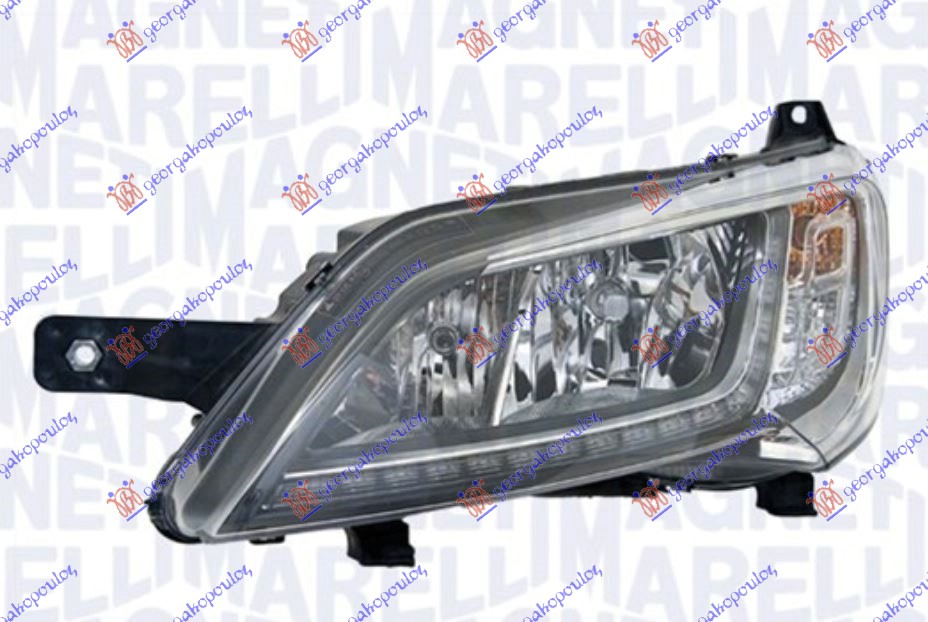 ΦΑΝΟΣ ΕΜΠΡΟΣ ΗΛΕΚΤΡΙΚΟΣ ΜΕ ΦΩΣ ΗΜΕΡΑΣ LED (MARELLI) ΑΡ