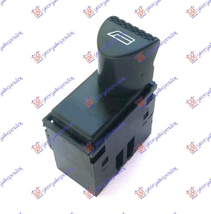 ΔΙΑΚΟΠΤΗΣ ΠΑΡΑΘΥΡΟΥ ΕΜΠΡΟΣ (Μαύρη φισα) (6pin) ΑΡ