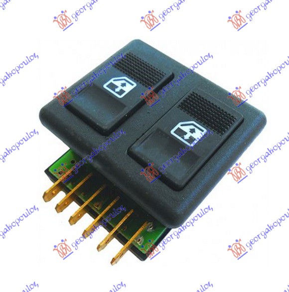 ΔΙΑΚΟΠΤΗΣ ΠΑΡΑΘΥΡΟΥ ΕΜΠΡΟΣ (Διπλός) (6pin) ΑΡ