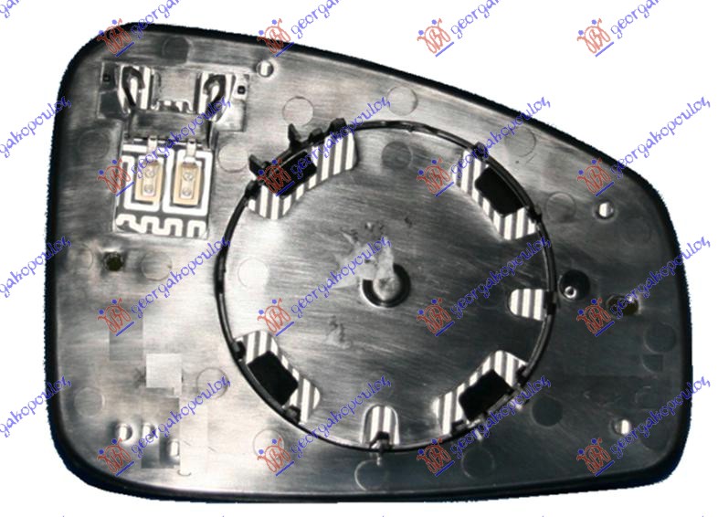 ΚΡΥΣΤΑΛΛΟ ΚΑΘΡΕΦΤΗ ΘΕΡΜΑΙΝΟΜΕΝΟ (CONVEX GLASS) ΔΕΞ