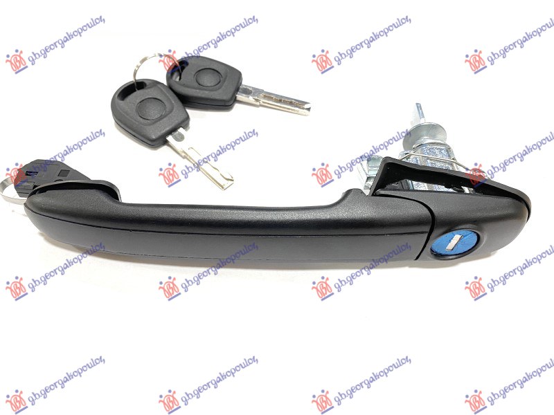 ΧΕΡΟΥΛΙ ΠΟΡΤΑΣ ΕΜΠΡΟΣ ΕΞΩ  (ΚΟΜΠΛΕ ΜΕ 2 ΚΛΕΙΔΙΑ)