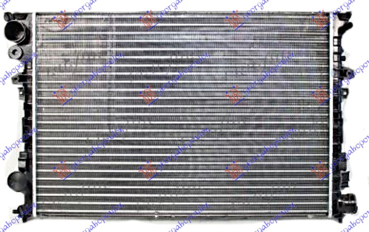 ΨΥΓΕΙΟ 2.0 ΠΕΤΡΕΛΑΙΟ HDI +/- A/C (670x446x27) (VALEO)