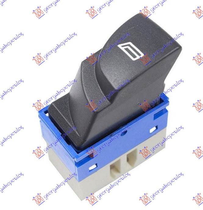 ΔΙΑΚΟΠΤΗΣ ΠΑΡΑΘΥΡΟΥ ΕΜΠΡΟΣ (Μπλέ-Άσπρη φισα) (6pin) ΔΕΞ