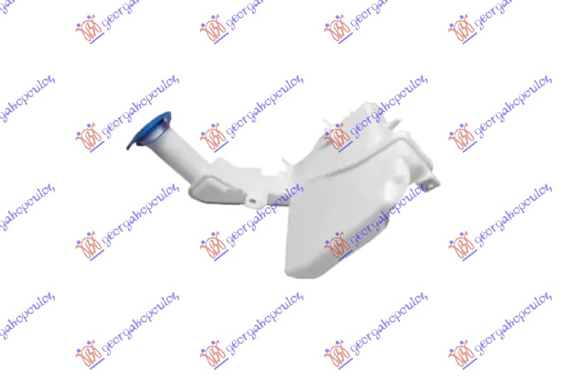 ΔΟΧΕΙΟ ΝΕΡΟΥ ΥΑΛΟΚΑΘΑΡΙΣΤΗΡΩΝ ΑΝΩ ΜΕ ΤΑΠΑ & ΜΕ ΠΙΤΣΙΛΙΣΤΗΡΙΑ ΦΑΝΩΝ