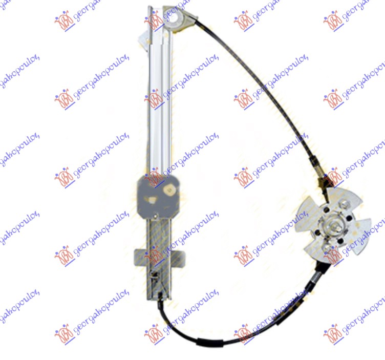 ΓΡΥΛΛΟΣ ΠΑΡΑΘΥΡΟΥ ΠΙΣΩ ΜΗΧΑΝΙΚΟΣ (Α ΠΟΙΟΤΗΤΑ) ΔΕΞ