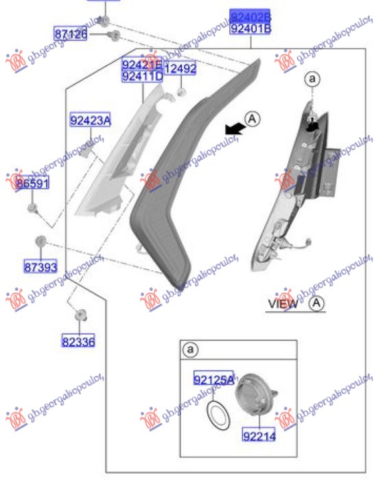 ΦΑΝΟΣ ΠΙΣΩ LED (Γ)