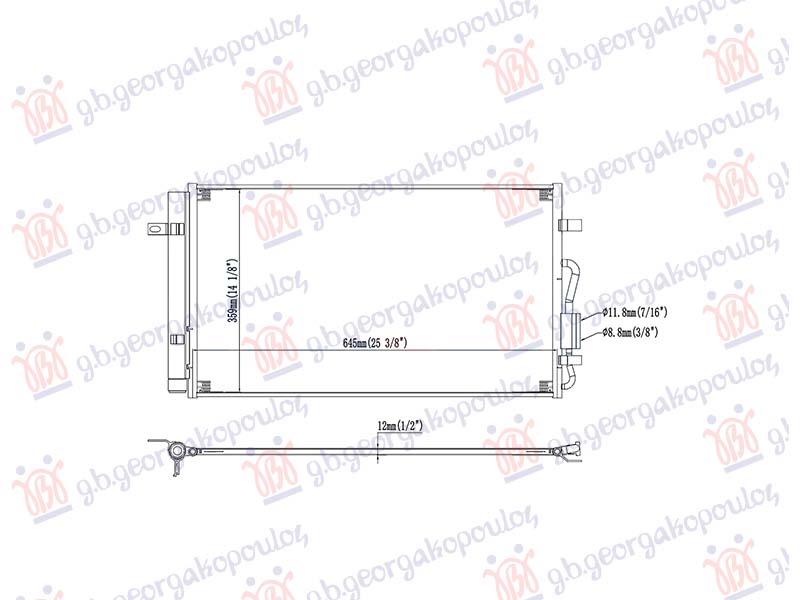 ΨΥΓΕΙΟ A/C 1.6 BENZINH (643x345x12)