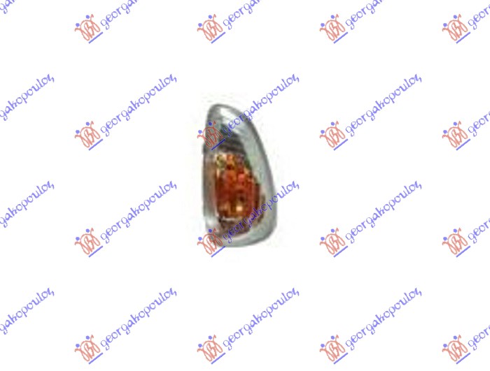 ΦΛΑΣ ΠΛΑΙΝΟ ΚΑΘΡΕΦΤΗ ΜΕ ΦΩΣ ΟΓΚΟΥ (16W) (ΚΙΤΡΙΝΟ ΑΝΑΚΛΑΣΤΗΡΑ) ΑΡ