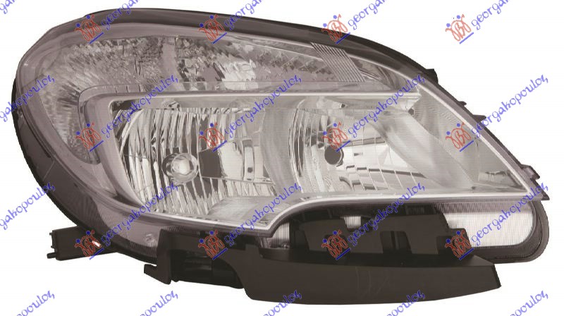 ΦΑΝΟΣ ΕΜΠΡΟΣ ΗΛΕΚΤΡΙΚΟΣ (H7/HB3) (Ε) (DEPO) ΔΕΞ