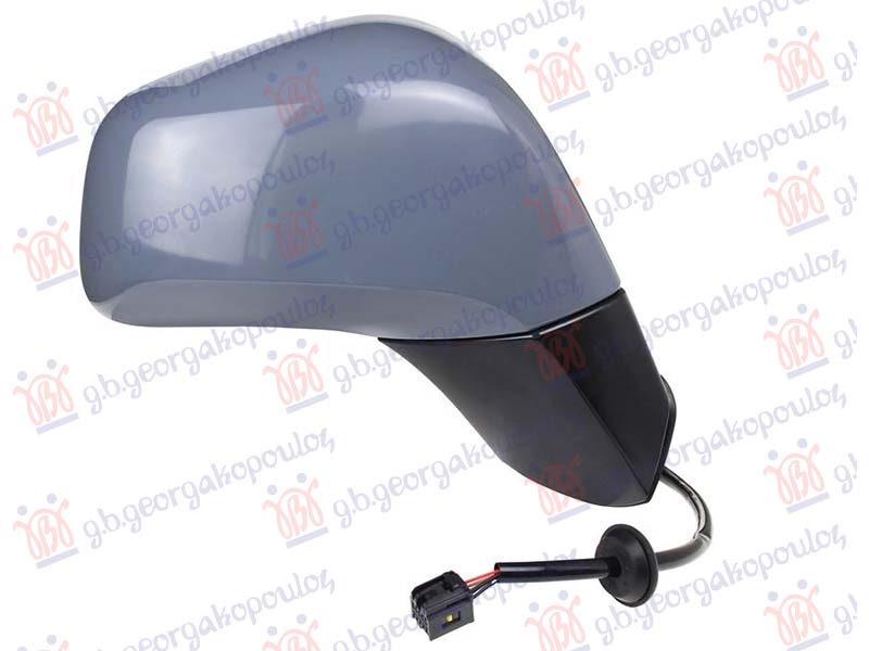 ΚΑΘΡΕΦΤΗΣ ΗΛΕΚΤΡΙΚΟΣ ΘΕΡΜΑΙΝΟΜΕΝΟΣ ΒΑΦΟΜΕΝΟΣ ΗΛΕΚΤΡΙΚΑ ΑΝΑΚΛΙΝΟΜΕΝΟΣ (ΜΑΥΡΗ ΒΑΣΗ) (CONVEX GLASS) ΔΕΞ