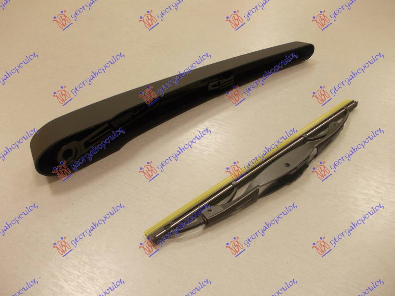 ΥΑΛΟΚΑΘΑΡΙΣΤΗΡΑΣ ΠΙΣΩ ΜΕ ΜΠΡΑΤΣΟ  240mm