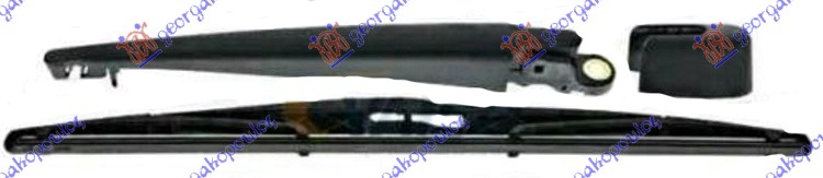 ΥΑΛΟΚΑΘΑΡΙΣΤΗΡΑΣ ΠΙΣΩ ΜΕ ΜΠΡΑΤΣΟ  360mm