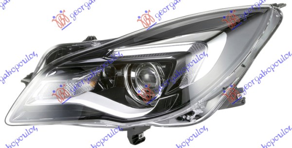 ΦΑΝΟΣ ΕΜΠΡΟΣ ΗΛΕΚΤΡΙΚΟΣ (HIR2) ΜΕ ΦΩΣ ΗΜΕΡΑΣ LED (HELLA) ΑΡ