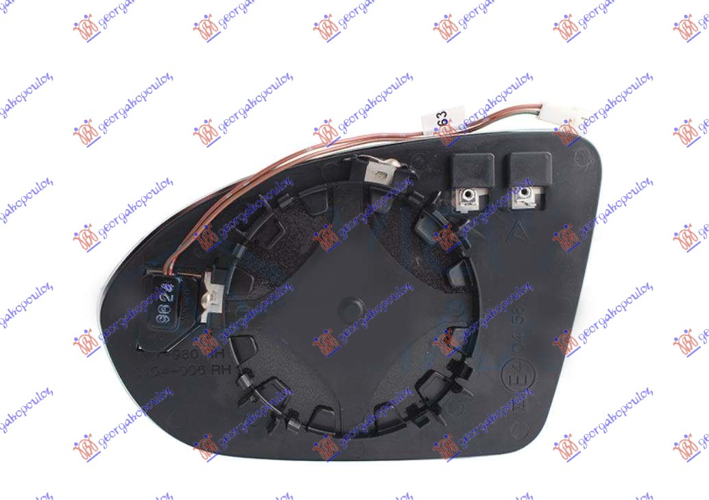 ΚΡΥΣΤΑΛΛΟ ΚΑΘΡΕΦΤΗ ΘΕΡΜΑΙΝΟΜΕΝΟ ΜΕ BLIS (CONVEX GLASS) ΔΕΞ