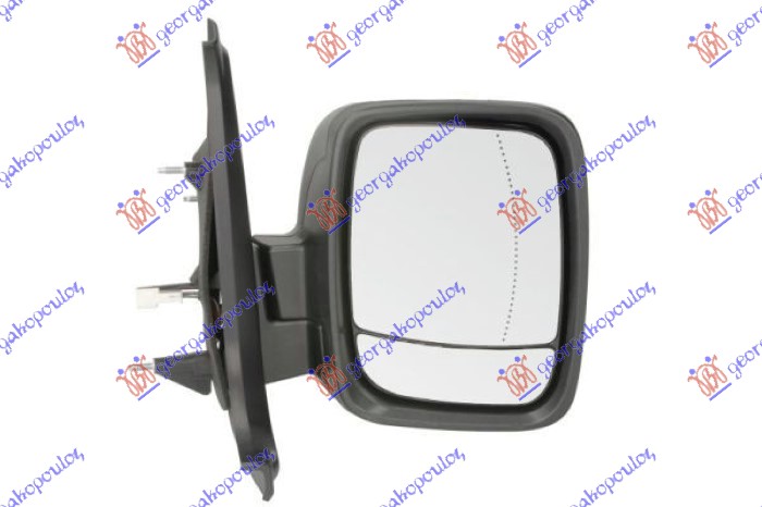 ΚΑΘΡΕΦΤΗΣ ΧΕΙΡΟΚΙΝΗΤΟΣ ΒΑΦΟΜΕΝΟΣ (ASPHERICAL GLASS) ΔΕΞ