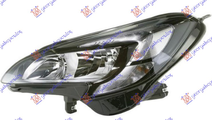 ΦΑΝΟΣ ΕΜΠΡΟΣ ΗΛΕΚΤΡΙΚΟΣ (H7/H7) ΜΕ ΦΩΣ ΗΜΕΡΑΣ LED (HELLA) ΑΡ