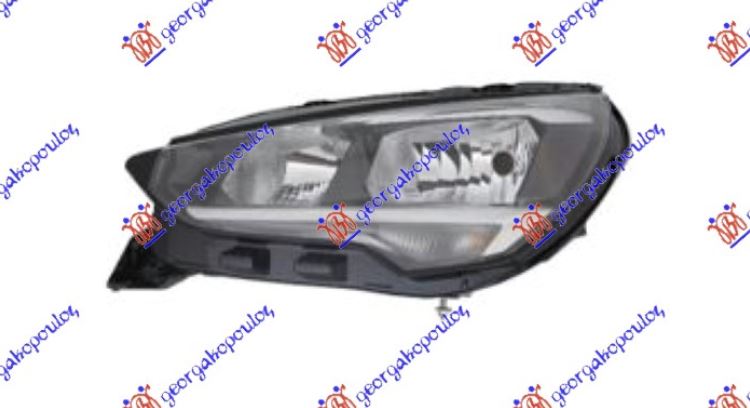 ΦΑΝΟΣ ΕΜΠΡΟΣ ΗΛΕΚΤΡΙΚΟΣ (H7/H15) (VALEO) ΑΡ