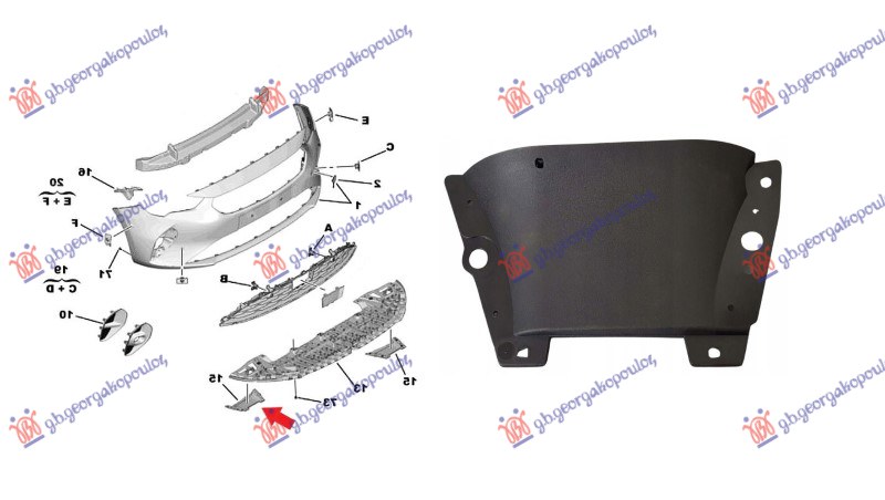 ΣΠΟΙΛΕΡ ΠΡΟΦΥΛΑΚΤΗΡΑ ΕΜΠΡΟΣ ΔΕΞ