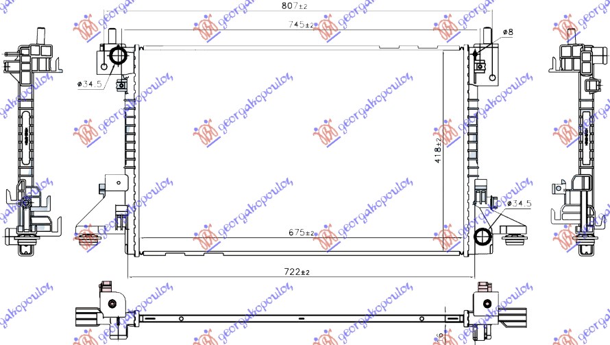 ΨΥΓΕΙΟ 1.4 ΒΕΝΖΙΝΗ/ΥΒΡΙΔΙΚΟ (675x420x16)