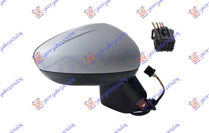 ΚΑΘΡΕΦΤΗΣ ΗΛΕΚΤΡΙΚΟΣ ΘΕΡΜΑΙΝΟΜΕΝΟΣ ΒΑΦΟΜΕΝΟΣ (ΜΕ ΑΙΣΘΗΤΗΡΑ) (Α ΠΟΙΟΤΗΤΑ) (7 PIN) (CONVEX GLASS) ΔΕΞ