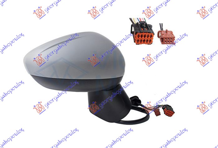 ΚΑΘΡΕΦΤΗΣ ΗΛΕΚΤΡΙΚΟΣ ΘΕΡΜΑΙΝΟΜΕΝΟΣ ΗΛΕΚΤΡΙΚΑ ΑΝΑΚΛΙΝΟΜΕΝΟΣ (ΜΕ BLIS & ΜΕ ΑΙΣΘΗΤΗΡΑ) (Α ΠΟΙΟΤΗΤΑ) (9 PIN) (CONVEX GLASS) ΔΕΞ