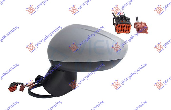 ΚΑΘΡΕΦΤΗΣ ΗΛΕΚΤΡΙΚΟΣ ΘΕΡΜΑΙΝΟΜΕΝΟΣ ΗΛΕΚΤΡΙΚΑ ΑΝΑΚΛΙΝΟΜΕΝΟΣ ΜΕ BLIS (Α ΠΟΙΟΤΗΤΑ) (7 PIN) (CONVEX GLASS) ΑΡ