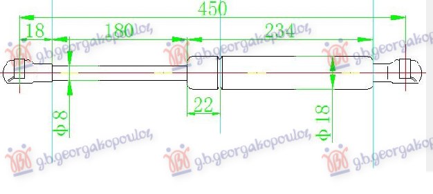 ΑΜΟΡΤΙΣΕΡ ΜΠΑΓΚΑΖ (450L-385N)