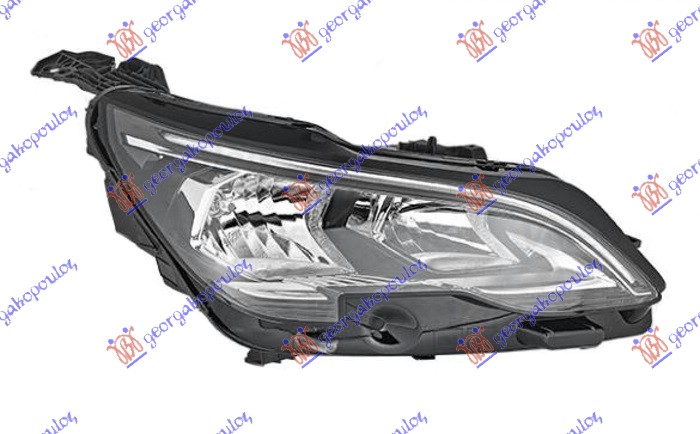 ΦΑΝΟΣ ΕΜΠΡΟΣ ΗΛΕΚΤΡΙΚΟΣ (H7/HB3) ΜΕ ΦΩΣ ΗΜΕΡΑΣ LED (ΜΕ ΜΟΤΕΡ) (VALEO) ΔΕΞ