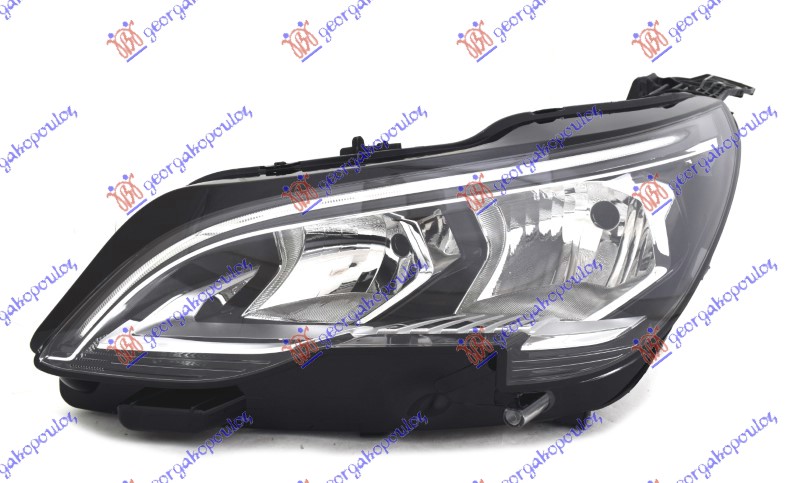 ΦΑΝΟΣ ΕΜΠΡΟΣ ΗΛΕΚΤΡΙΚΟΣ (H7/HB3) ΜΕ ΦΩΣ ΗΜΕΡΑΣ LED (ΜΕ ΜΟΤΕΡ) (Ε) (DEPO) ΑΡ