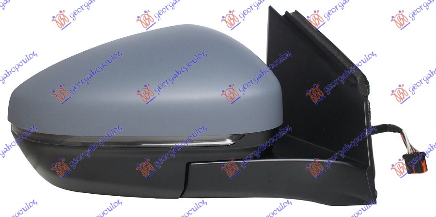 ΚΑΘΡΕΦΤΗΣ ΗΛΕΚΤΡΙΚΟΣ ΘΕΡΜΑΙΝΟΜΕΝΟΣ ΒΑΦΟΜΕΝΟΣ (ΜΕ ΦΛΑΣ & ΑΙΣΘΗΤΗΡΑ) (Α ΠΟΙΟΤΗΤΑ) (CONVEX GLASS) ΔΕΞ