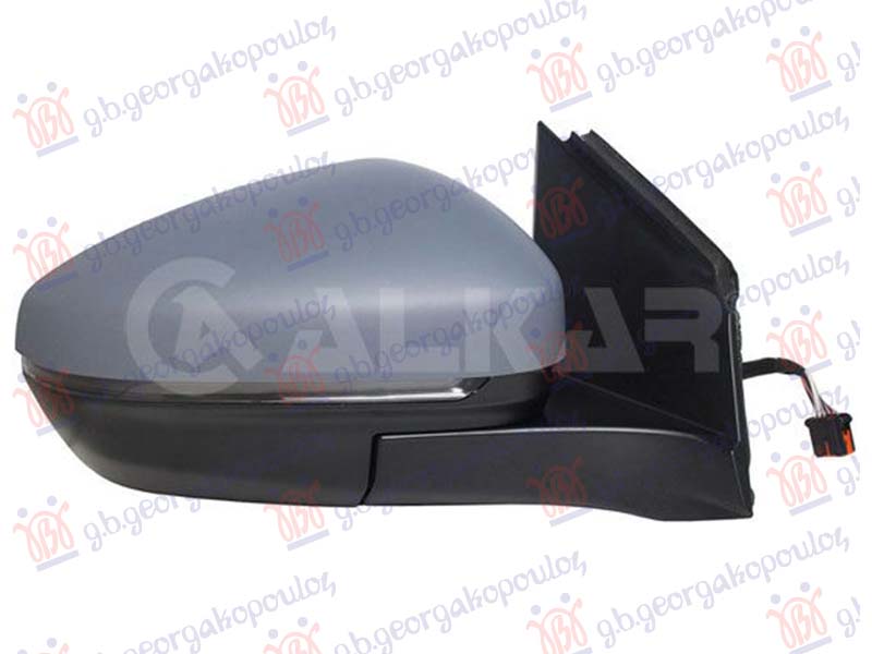 ΚΑΘΡΕΦΤΗΣ ΗΛΕΚΤΡΙΚΟΣ ΘΕΡΜΑΙΝΟΜΕΝΟΣ ΒΑΦΟΜΕΝΟΣ (ΜΕ ΦΛΑΣ & ΑΙΣΘΗΤΗΡΑ) (CONVEX GLASS) ΔΕΞ